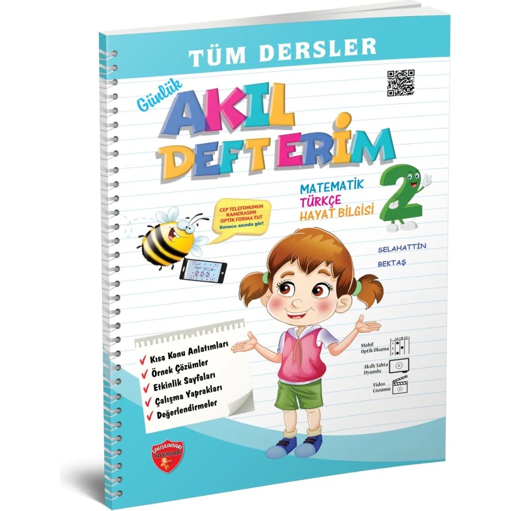 2.sınıf Tüm Dersler Günlük Akıl Defterim 2025-2026 Defter & Kağıt Ürünleri Fiyatı