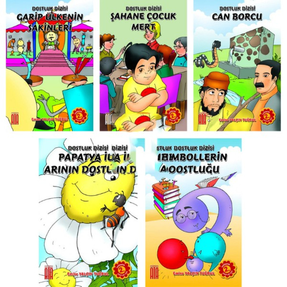 2.sınıflar Için Kitap Okumayı Sevdiren 5'li Kitap Seti Çocuk Masal Fiyatı