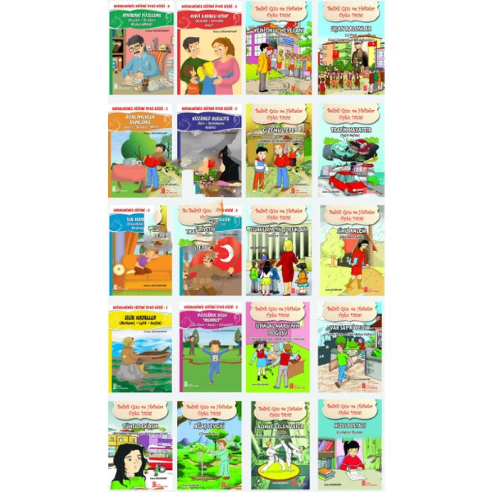 2.ve 3.sınıflar Için Kitap Okumayı Sevdiren 20 Adet Öykü Kitabı(En Çok Satanlar) Çocuk Masal Fiyatı