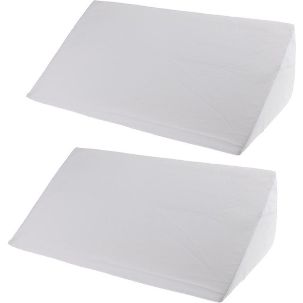 2x Yıkanabilir Köpük Yatak Asit Reflü Yastık Geri Bacak Yükseklik Yastık Pedi Beyaz - 50 x 70 cm Kırlent / Mobilya Yastığı Fiyatı