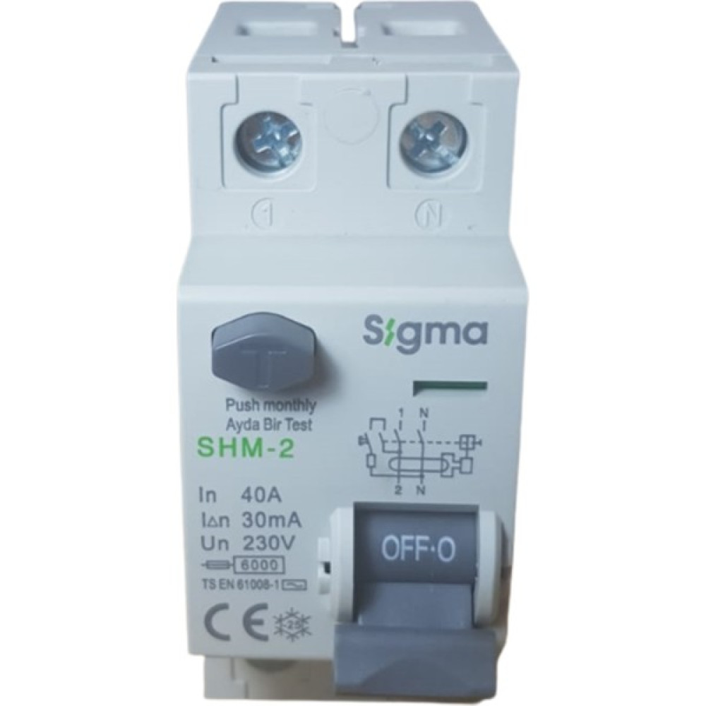 2X40A 30MA Kaçak Akım Rölesi Sigma Elektrikli El Aletleri Fiyatı