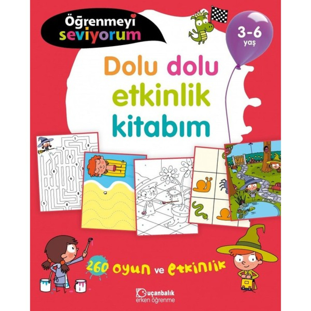 3-6 Yaş Dolu Dolu Etkinlik Kitabım Tudem Yayınları Okul Öncesi Eğitici & Öğretici Kitaplar Fiyatı
