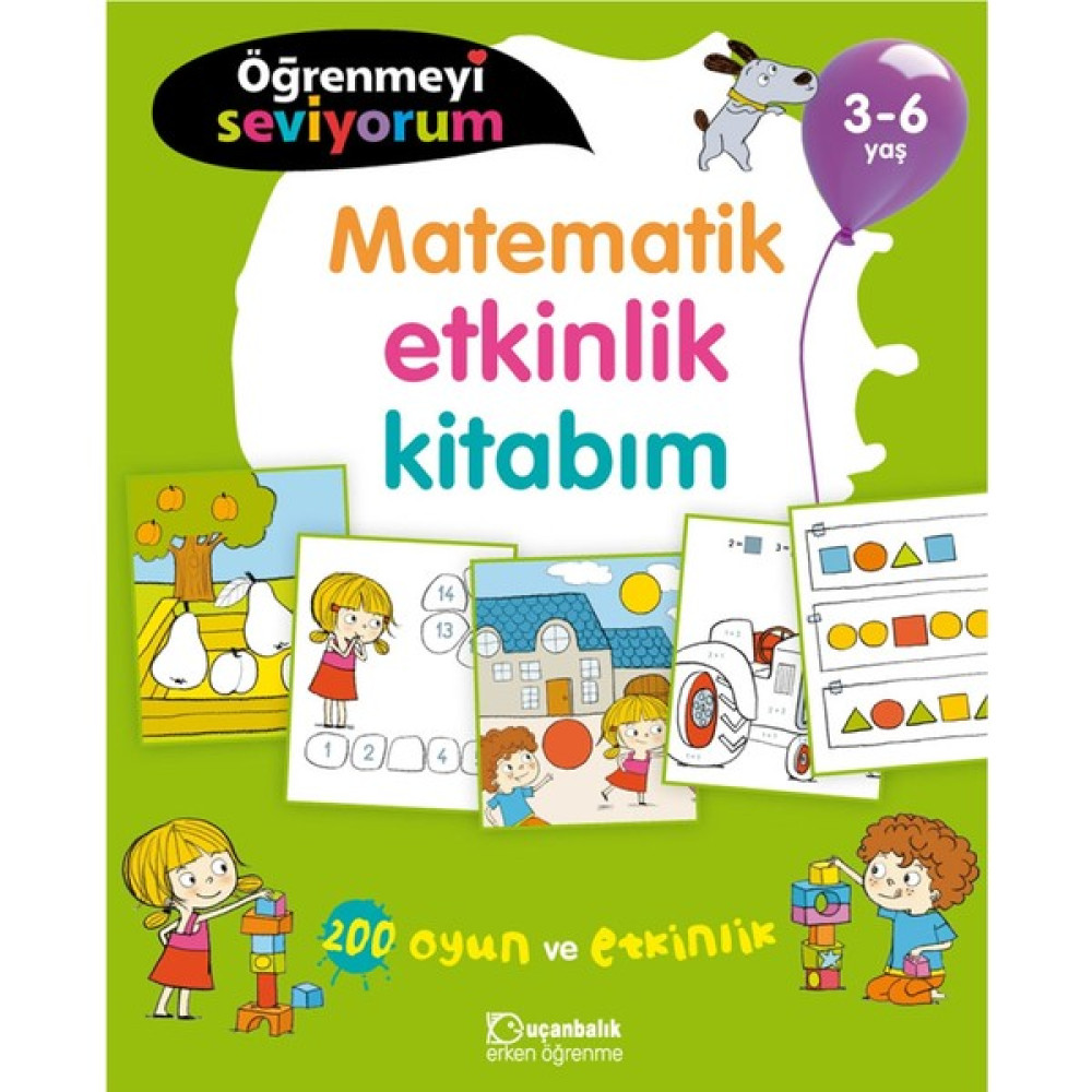 3-6 Yaş Matematik Etkinlik Kitabım Tudem Yayınları Okul Öncesi Eğitici & Öğretici Kitaplar Fiyatı