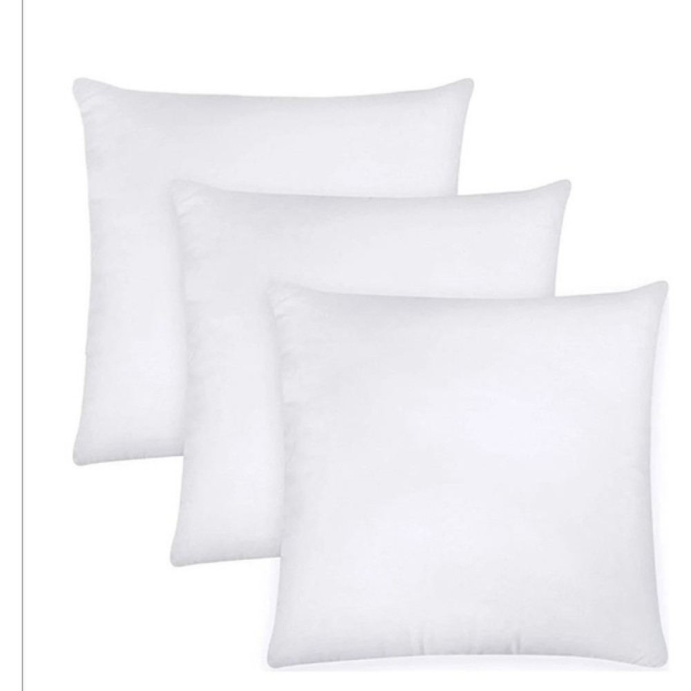 3 Adet Kırlent Yastık Premium Elyaf Dolgulu Nefes Alan Dış Yüzey - 5 Farklı Ebat! - 50 x 50 cm - Beyaz Kırlent / Mobilya Yastığı Fiyatı