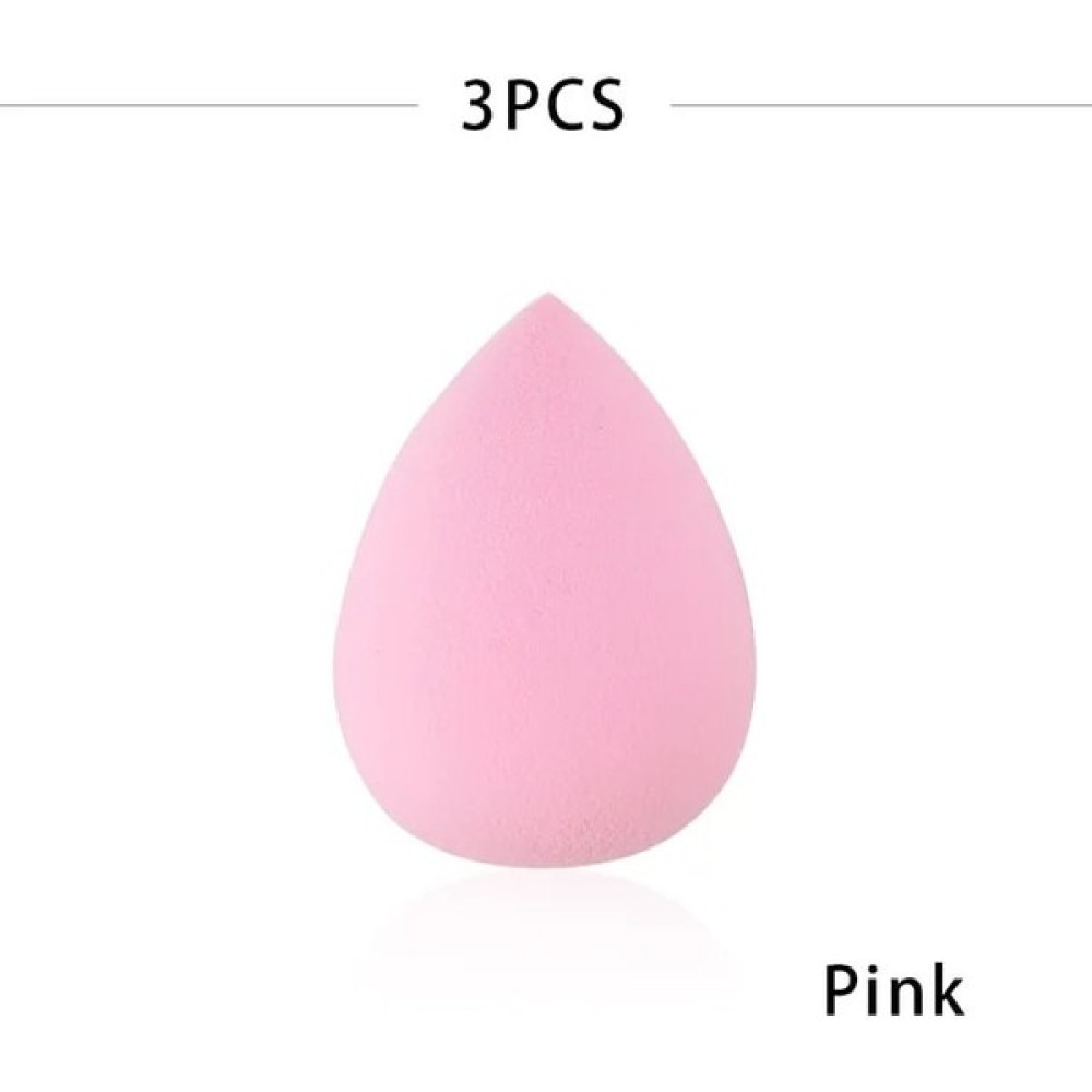 3 Adet Pembe 3/5/10 Adet Makyaj Süngeri Meslek Yüz Kozmetik Fondöten Pudra Makyaj Süngeri Yumuşak Makyaj Su Damlası Şekli Kozmetik Puf (Yurt Dışından) Makyaj Fırça ve Aksesuarları Fiyatı
