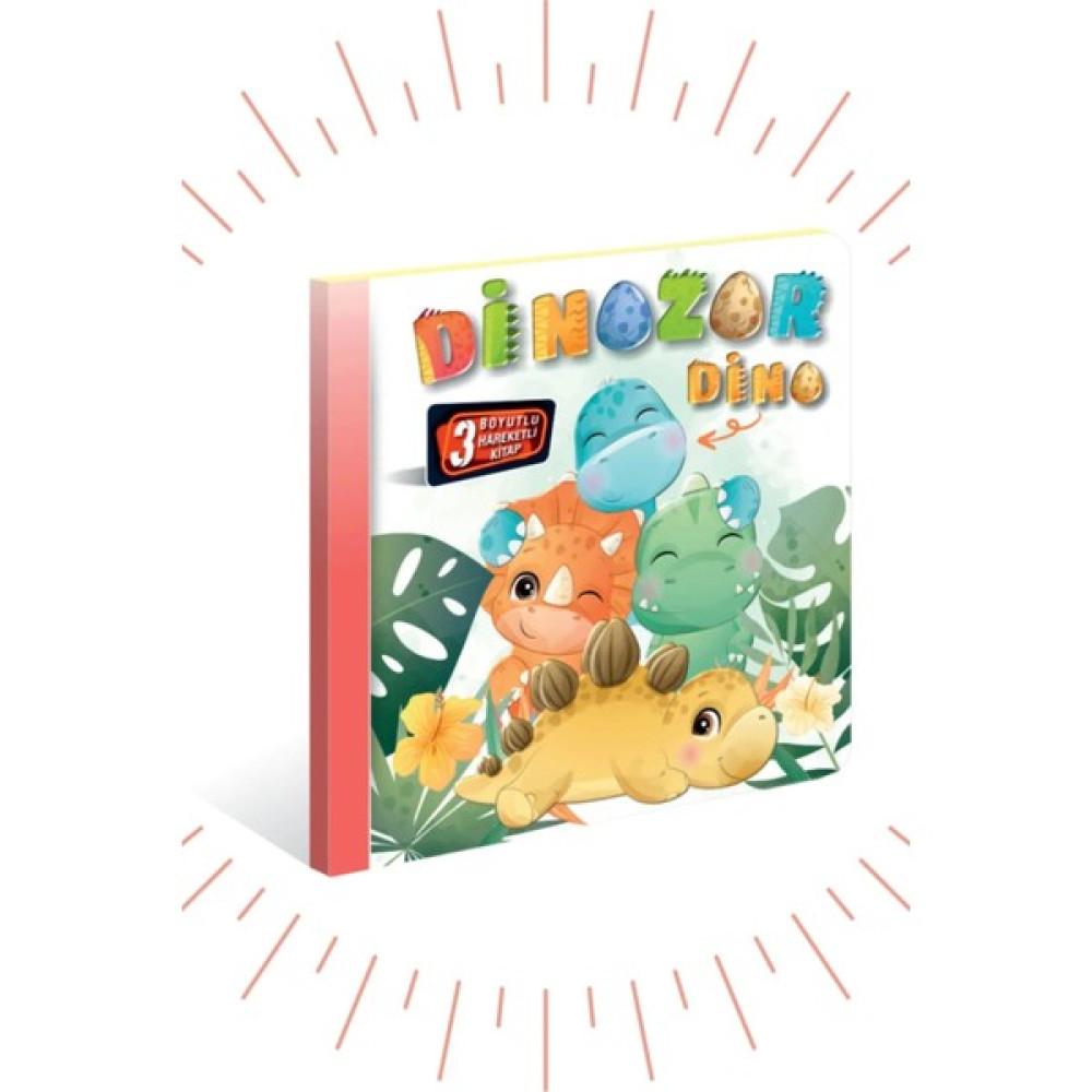 3 Boyutlu, Hareketli Kitaplar "dinozor Dino" Pop-Up Kitap Diğer Fiyatı