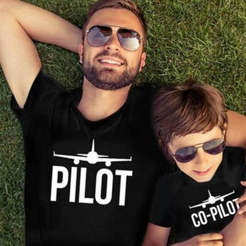 3 Çınar Babalar Günü Özel Kombini Baba & Oğul T-Shirt - Siyah Erkek Eşofman Fiyatı