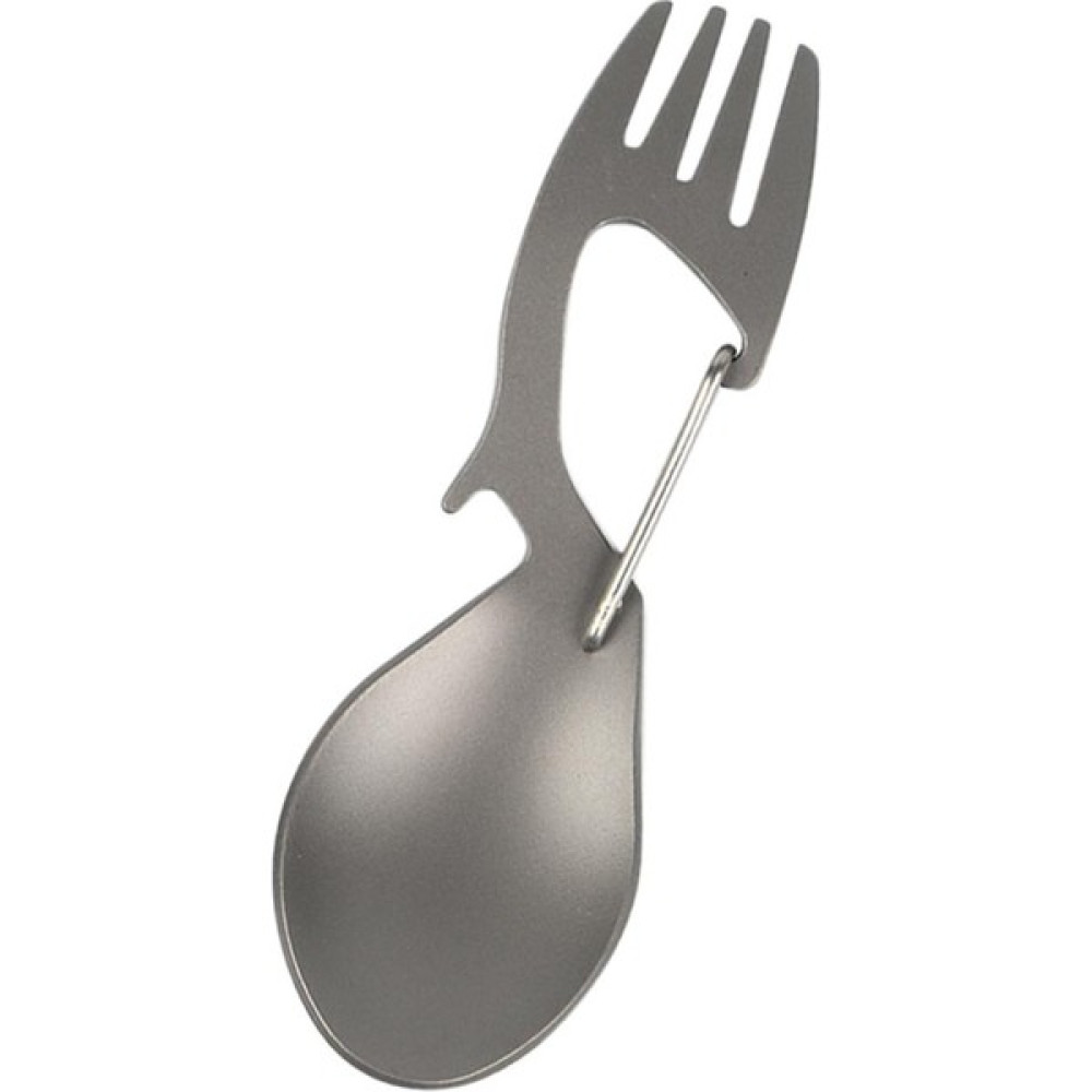 3-In-1 Çok Fonksiyonlu Spork Açık Sofra Gereçleri Kaşık Sırt Çantası Titanyum Alaşımları Için Kamp & Piknik Masası Fiyatı