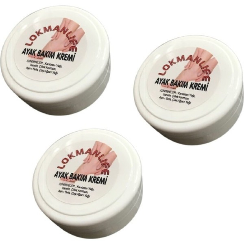 3 Kutu Ayak Bakım Kremi Koku Mantar Ayak Mayasıl Kremi 3X50ML - 1 El Bakımı Fiyatı