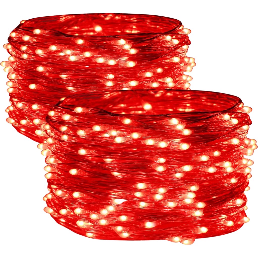 3 Metre Peri LED 4 Adet Çok Amaçlı Dekoratif Aydınlatma - 3 m - Kırmızı Led Aydınlatmalar Fiyatı