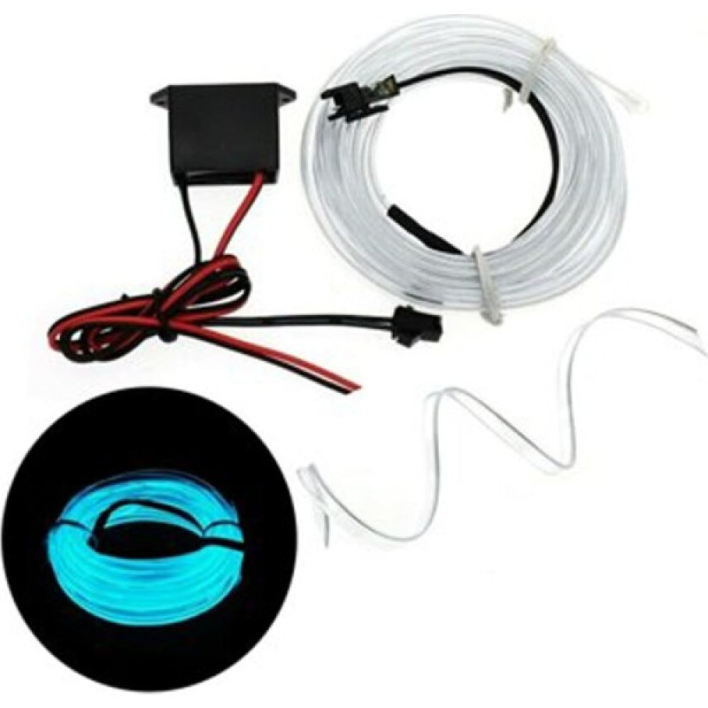 3 Metre Torpido Araç Içi Aydınlatma Ip Neon LED Buz Mavi Oto Elektroniği Fiyatı