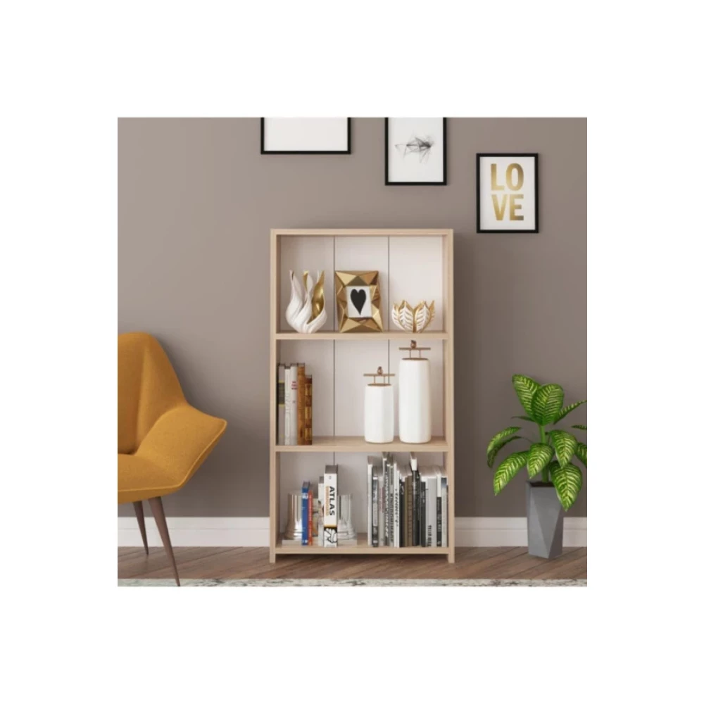 3 Raflı Kitaplık Sonomo Kitaplık Fiyatı