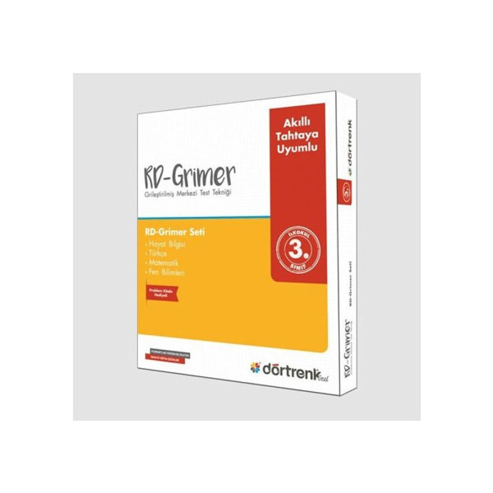 3 Sınıf Rd Grimer Set Dörtrenk Yayınları Yabancı Dil Kitapları Fiyatı
