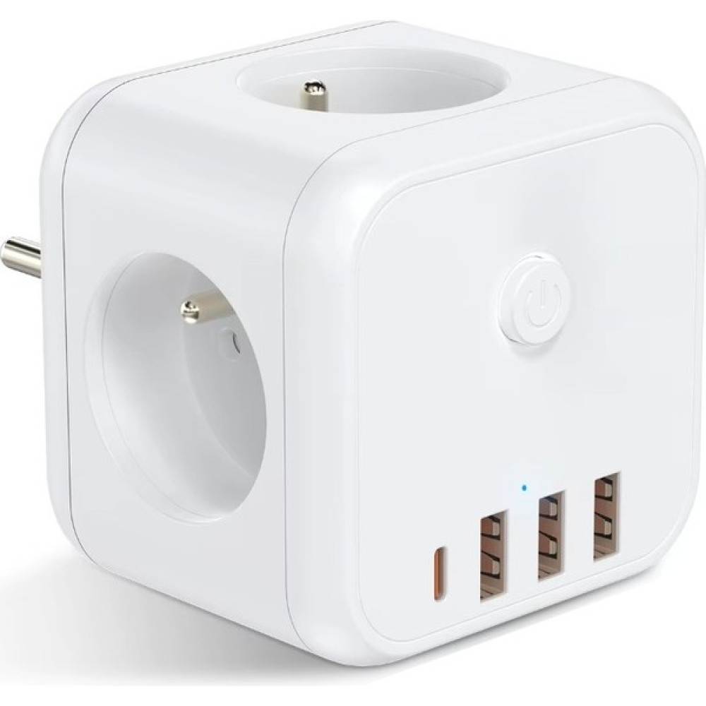 3 Soketli 3xusb+Type-C Akım Korumalı Priz, 7 In 1 Priz, Yedek Parça - Elektrikli El Aletleri Fiyatı