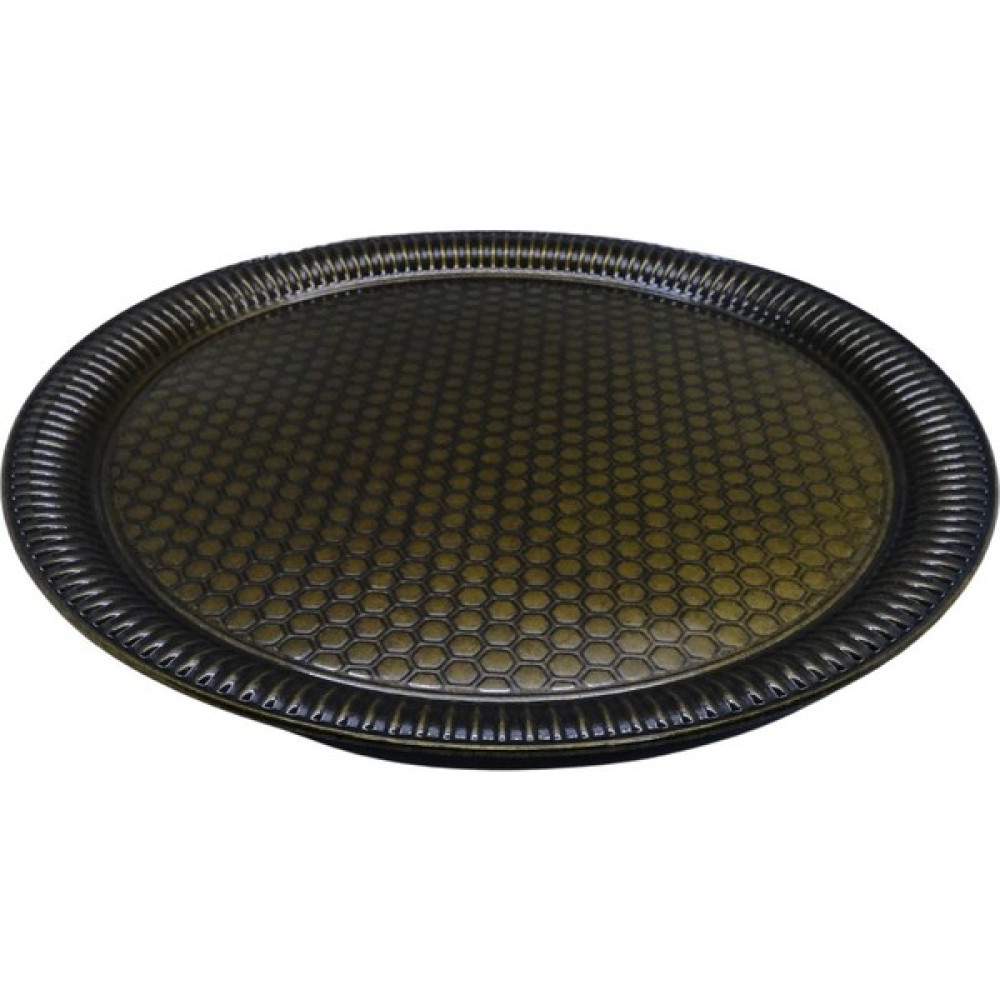 30 cm Şık Metal Döküm Tepsi - 5 Renk Seçeneği ile Dayanıklı ve Estetik Sunumlar - standart - Antik Sarı Oto Boyaları Fiyatı