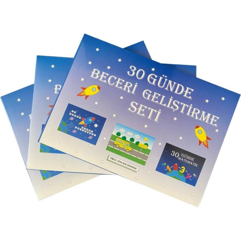 30 Günde Beceri Geliştirme Seti - Gizem Arık Okul Öncesi Eğitici & Öğretici Kitaplar Fiyatı