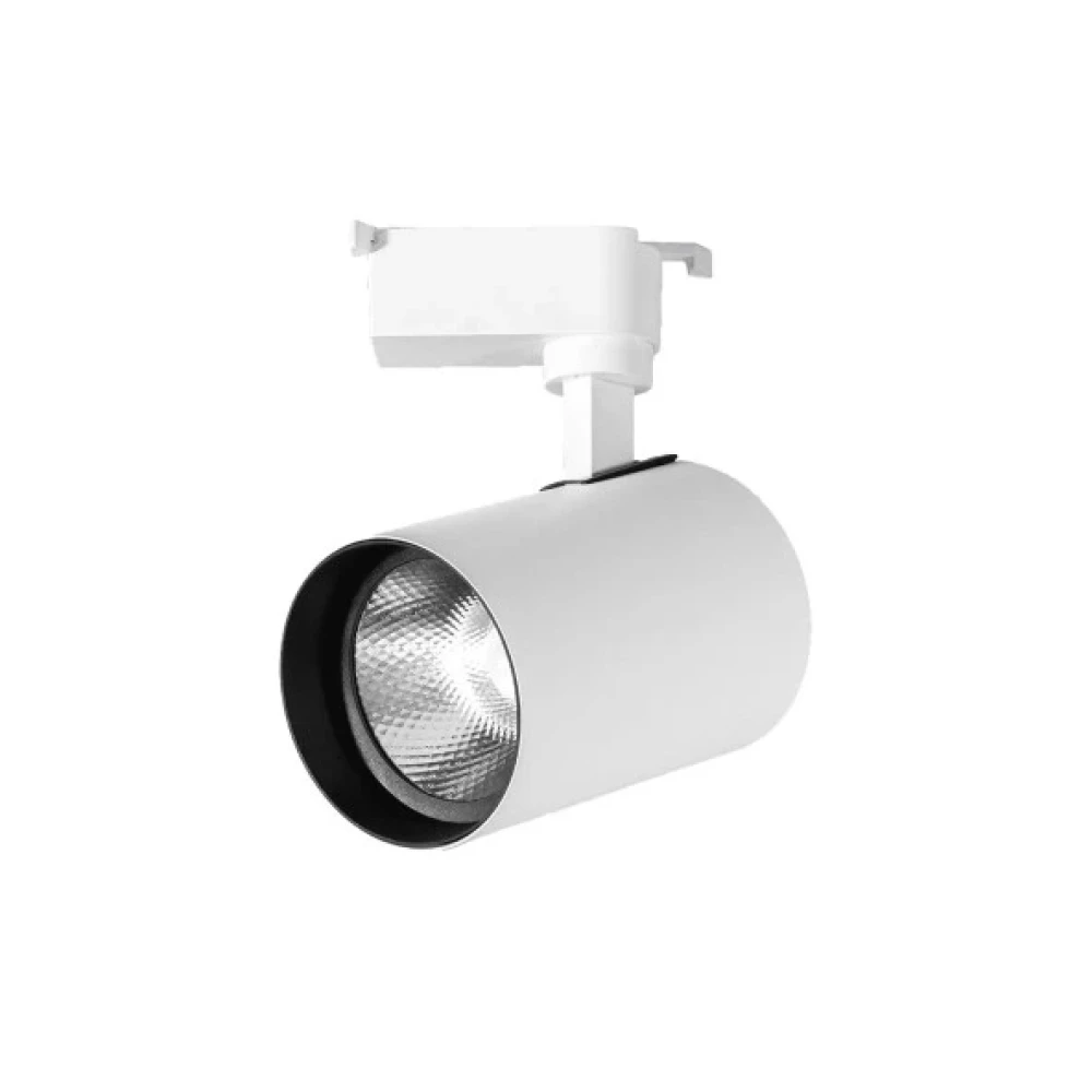 30W/6500K Parıs Beyaz Kasa Ray Spot (Beyaz-6Adet) Noas Spot Fiyatı