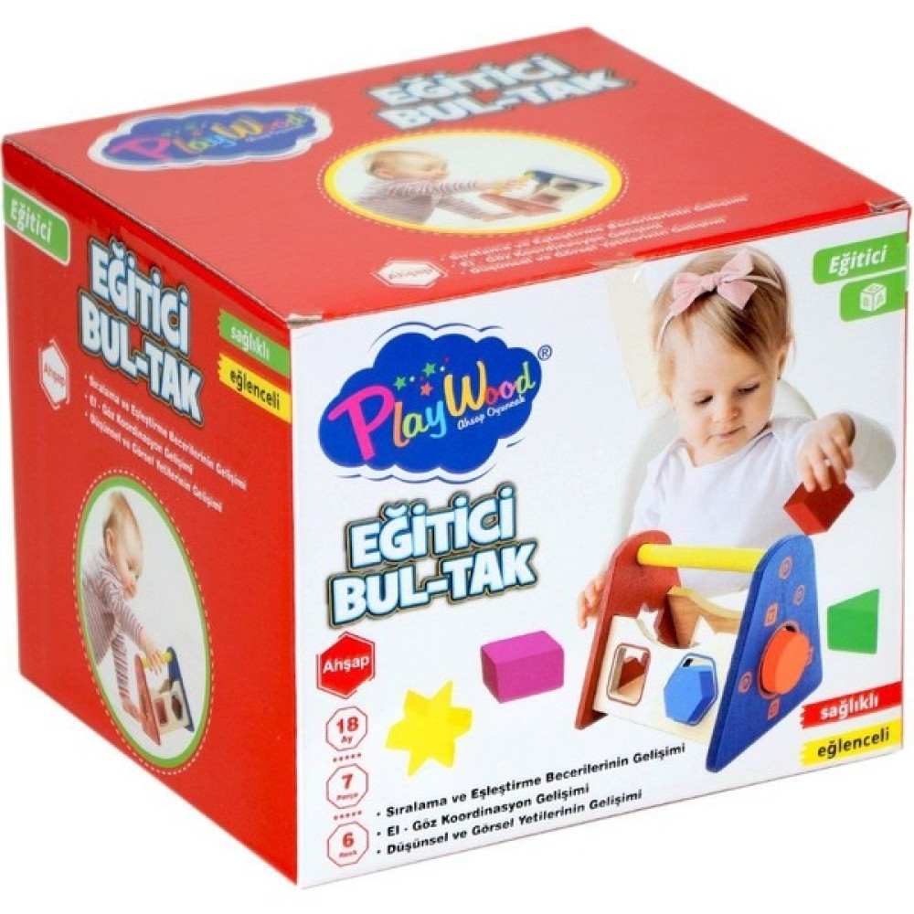 315 -Ony Ahşap Eğitici Bul-Tak Bebek Oyuncakları Fiyatı