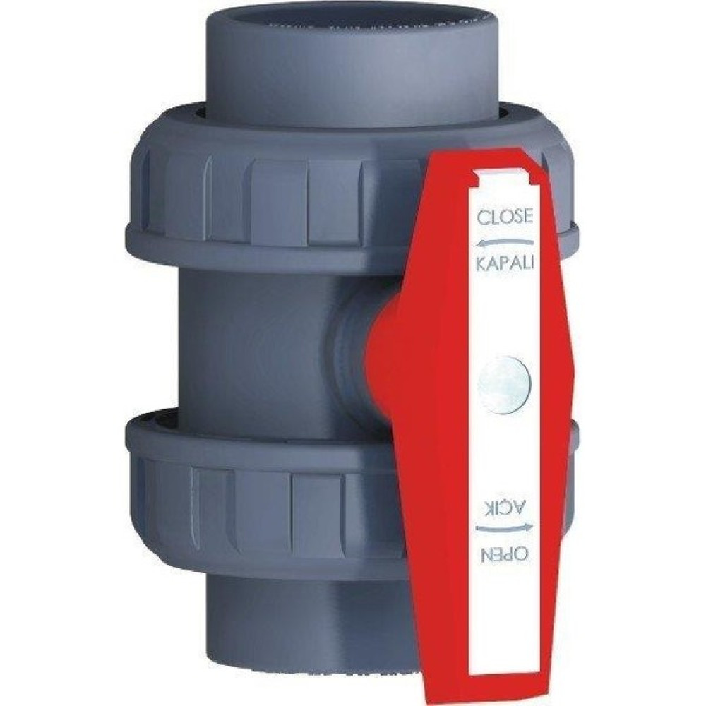 32 mm Pvc Küresel Su Vanası Nalburiye & Hırdavat Fiyatı