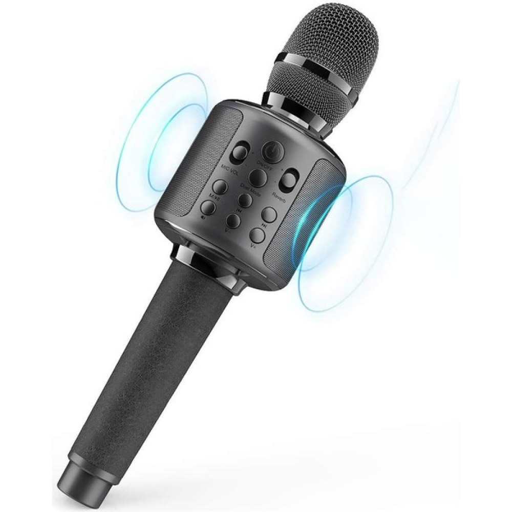 33 Stores Cep Telefonu / Pc Içın Bluetooth Hoparlörlü Karaoke Mikrofon Kablosuz Şarkı Makinesi, Taşınabilir El Mikrofonu Hoparlörü (Yurt Dışından) Bilgisayar Mikrofonu Fiyatı