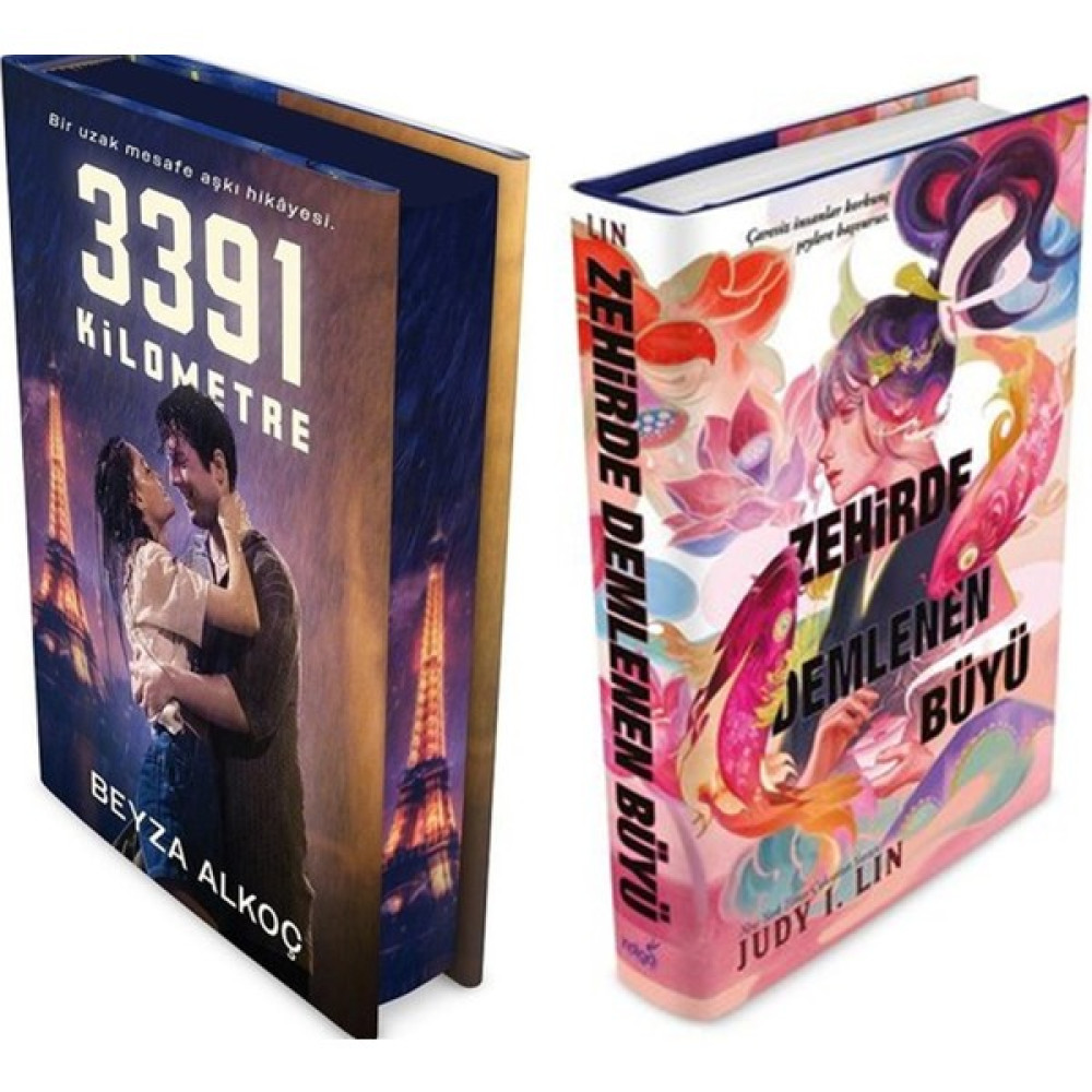 3391 Km Ciltli Film Özel Baskı - Zehirde Demlenen Büyü Judy I. Lin Indigo Yayınları 2 Roman (Ciltli) - Beyza Alkoç Edebiyat Fiyatı