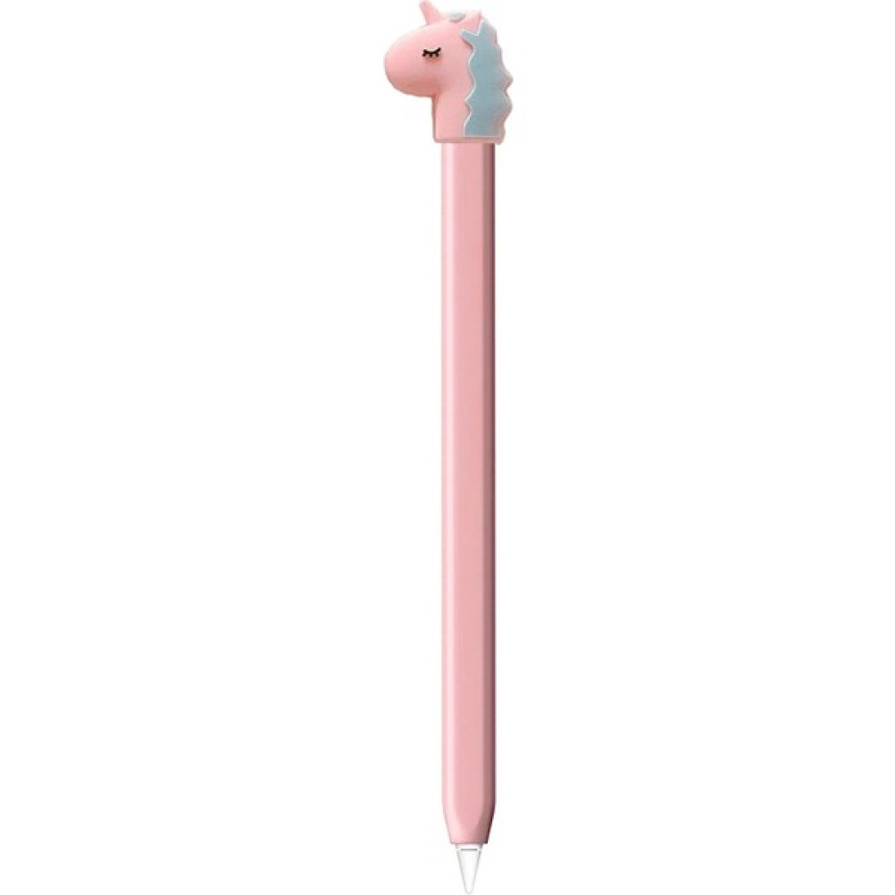 34center Apple Pencil (2. Nesil) Uyumlu Kılıf Renkli Figürlü Kaydırmaz Silikon (Ürün Kalem Değildir) - Pudra Tablet Aksesuarı Fiyatı
