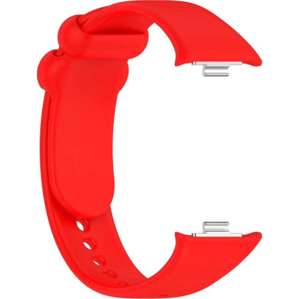 34center Xiaomi Redmi Watch 4 Uyumlu Yumuşak Silikon Kordon - Kırmızı Giyilebilir Teknoloji Aksesuarları Fiyatı