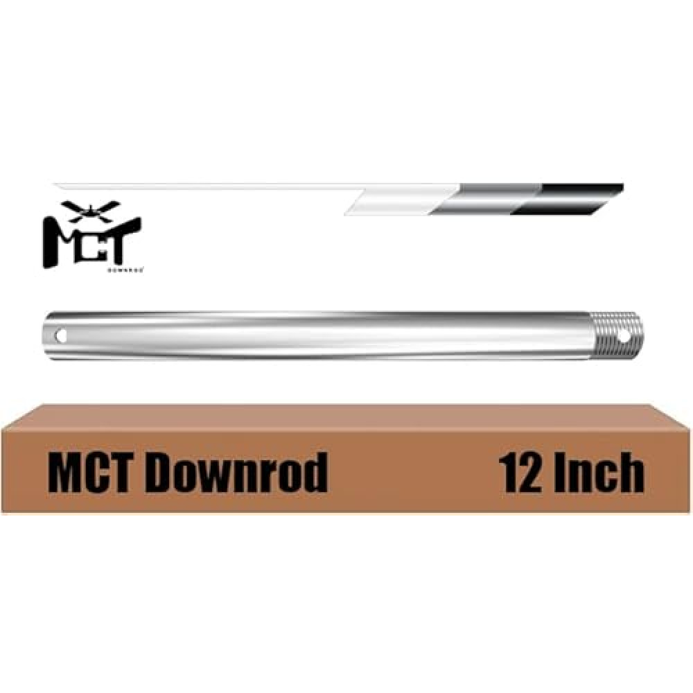 3/4x12` CEILING FAN DOWNROD BRUSHED NICKEL
