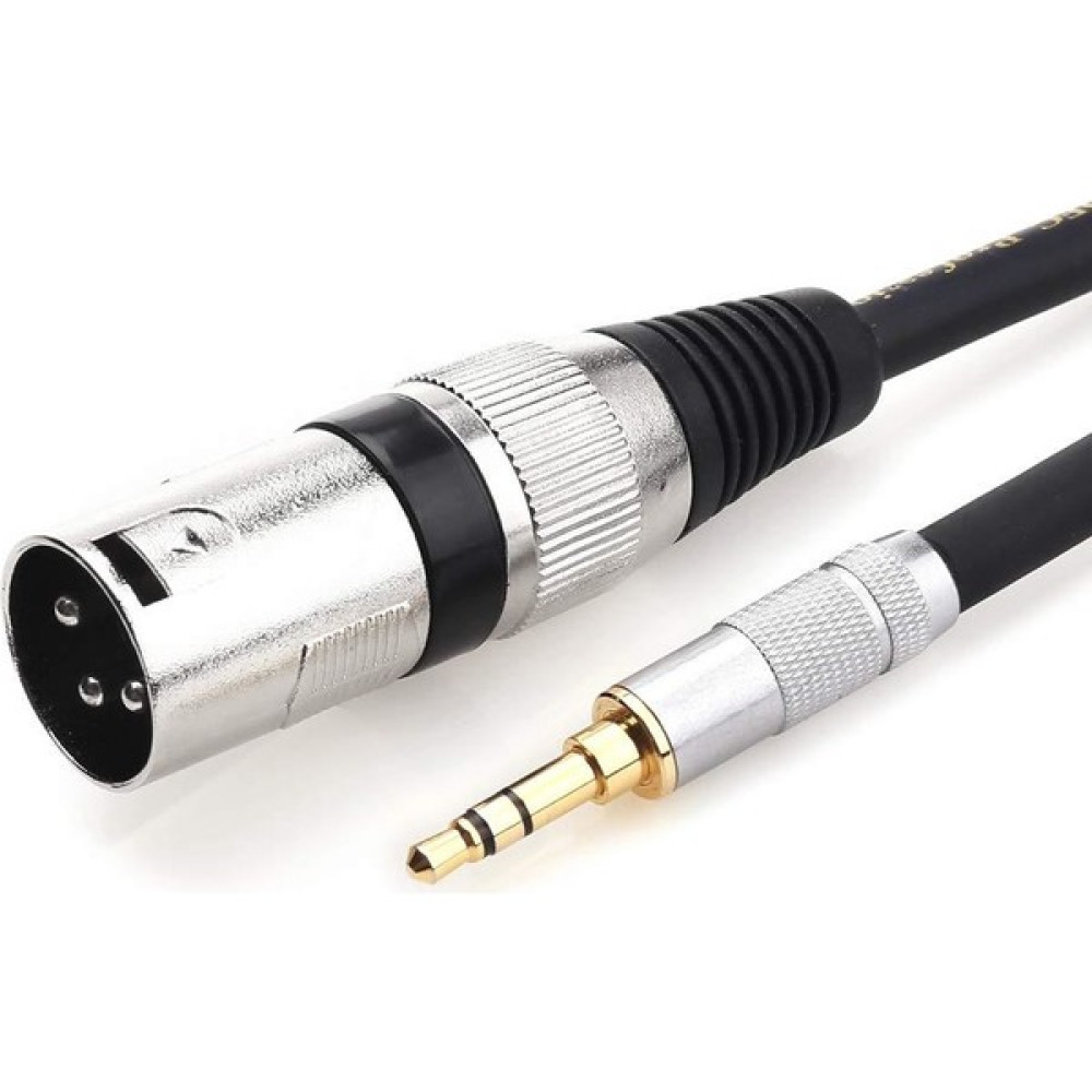 3.5 mm Stereo To Xlr Erkek Kablo 3 Metre Stüdyo ve Sahne Ekipmanları Fiyatı
