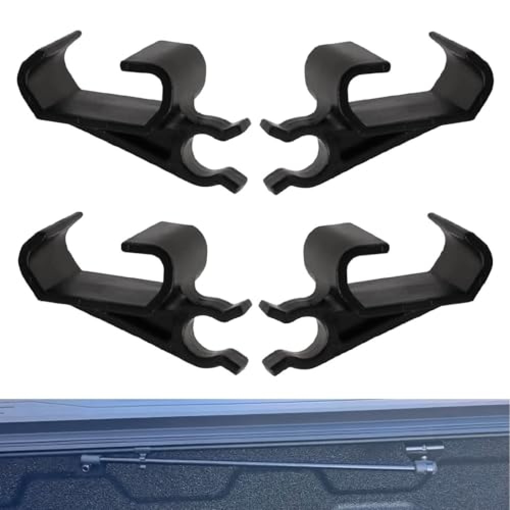 ? ??? 351B0024 Prop Rod Clips Set, Truck Bed Cover Clips, Tonneau Cover Prop Rod Clips, Compatible with RealTruck BAK BAKFlip MX4, Undercover Ultra Flex Hard Folding Truck Bed Tonneau Cover