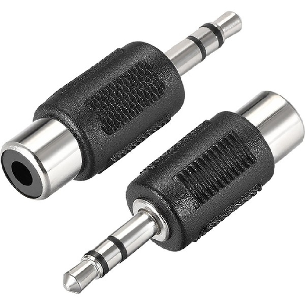 3.5mm Stereo Erkek - Rca Dişi Konnektör Ses Video Adaptörü Bilgisayar Çevirici ve Adaptörü Fiyatı