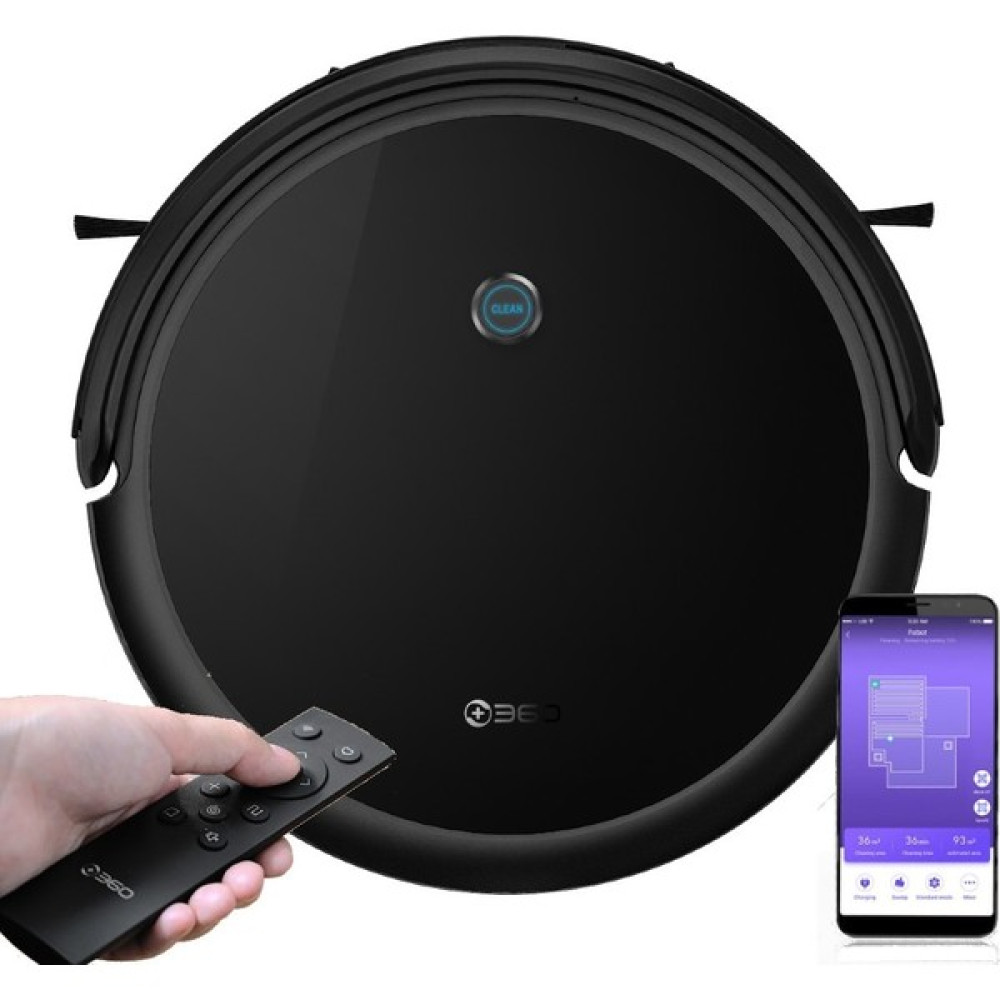 360 Botslab C50 Vacuum Mop Kumandalı Akıllı Robot Süpürge Robot Süpürgeler Fiyatı