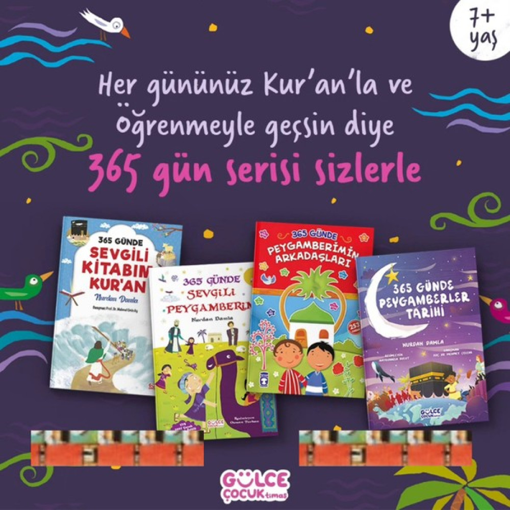 365 Günde Peygamberler Tarihi / Sevgili Kitabım Kuran / Peygamberimin Arkadaşları / Sevgili Peygamberim(4 Kitap) - Tür Diğer Fiyatı
