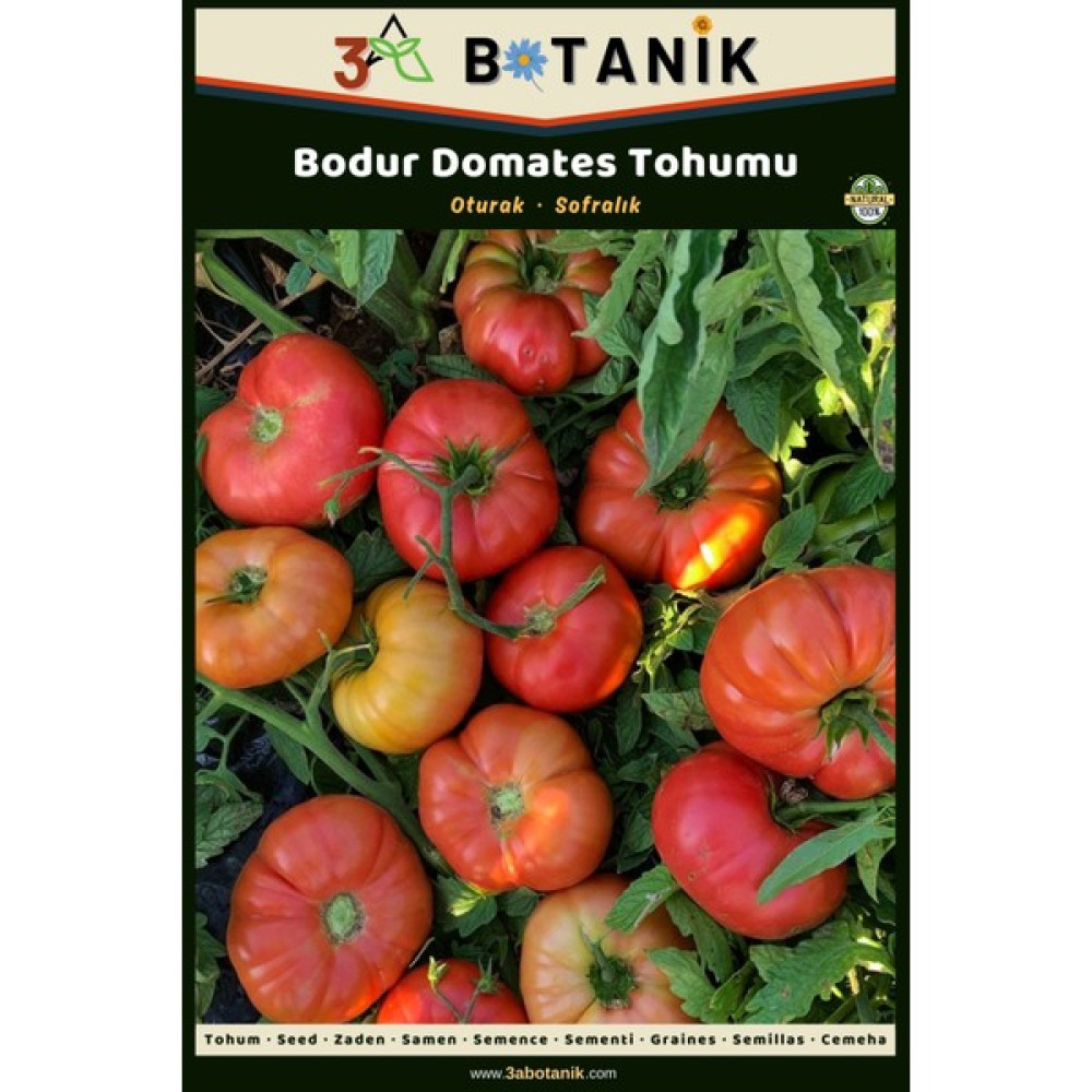 3A Botanik Bodur Domates Tohumu, Yerli ve Sürdürülebilir Tohum, 3 Gram Domates Tohumu - 3 gr Tohum Fiyatı