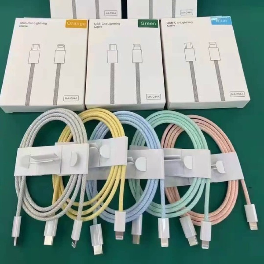 3A Hızlı Pd (Lightning To Type-C) Şarj Kablosu MA-C94A Cep Telefonu Kablosu Fiyatı