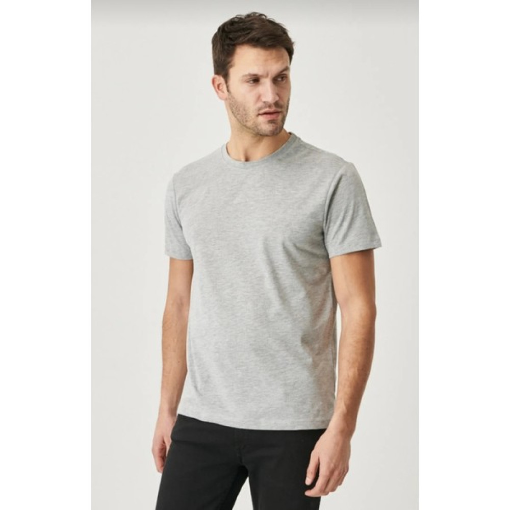 3A Moda Classics Slim Erkek Pamuk Bisiklet Yaka Kısa Kollu Tişört Erkek T-shirt Fiyatı