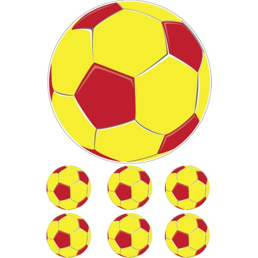 3A Sarı Kırmızı Temalı Futbol Topu Yenilebilir Resimli Pasta Kurabiye Üstü Şeker Kağıt Baskısı - Beyaz Fotokopi Kağıdı Fiyatı