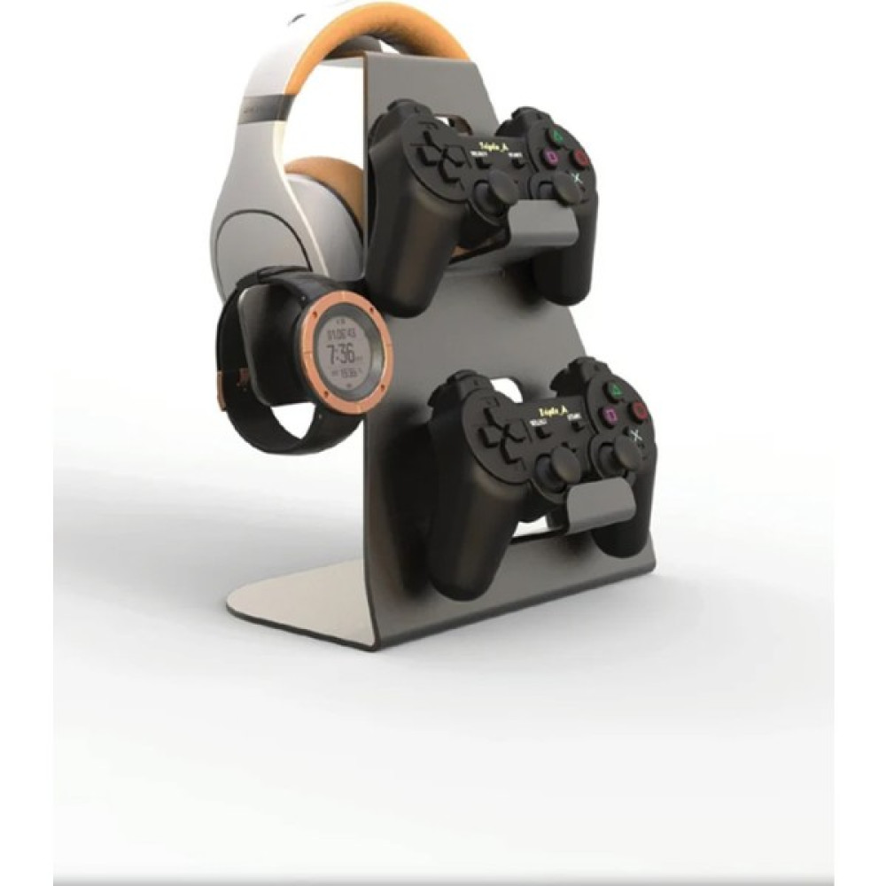 3Art Metal Kol Tutucu Joystick Kumanda Standı Xbox / Ps4 /ps5 Uyumlu Metal Kol Kulaklık Saat Standı - Siyah PlayStation 5 PS5 Oyunları Fiyatı
