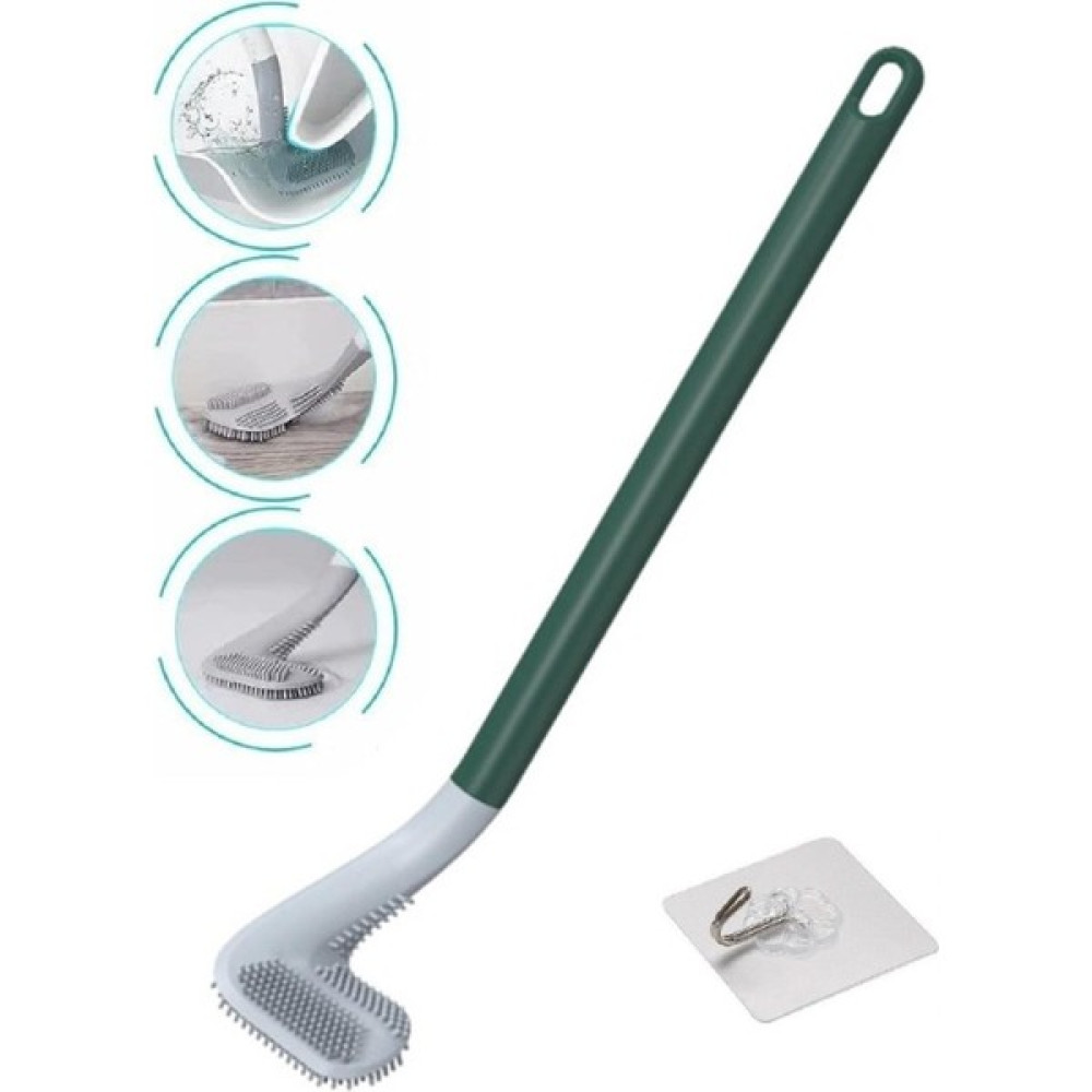 3b Trend Ergonomik Tasarımlı Silikon Banyo Tuvalet Klozet Temizleme Fırçası Askılı Klozet Fırçası Fiyatı