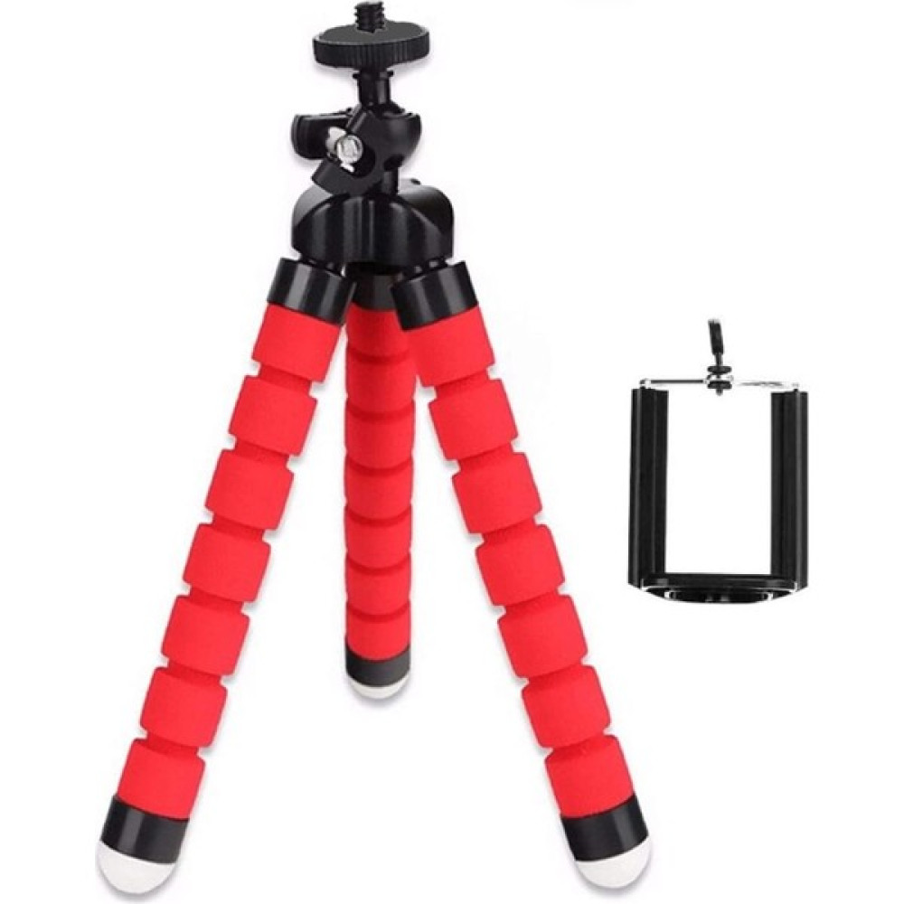 3b Trend Sünger Ayaklı Akrobat Tripod (26 Cm) Tutucu Tripod - Kırmızı Tripodlar Fiyatı