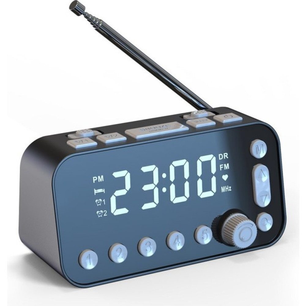 3C Store Dab/fm Dijital Çalar Saat LED Masaüstü Saatli Radyo Çıft USB Şarj Bağlantı Noktası Otomatik Uyku Arkadan Aydınlatma Ayarlanabilir Alarm Se... Alarmlı Saatler & Radyolar Fiyatı