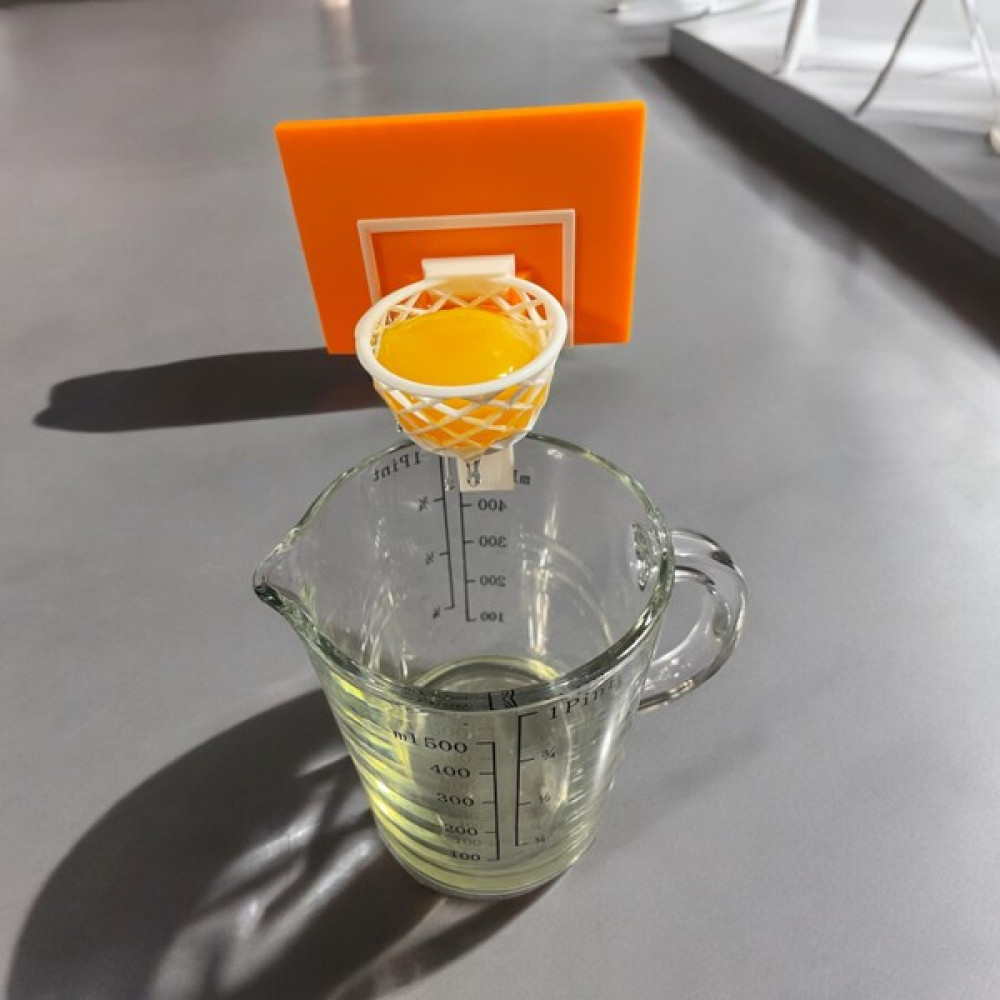 3Cup Design Yumurta Sarısı Beyazı Ayırıcı Aparat-Basket Potası Şeklinde Mutfak Gereçleri Fiyatı