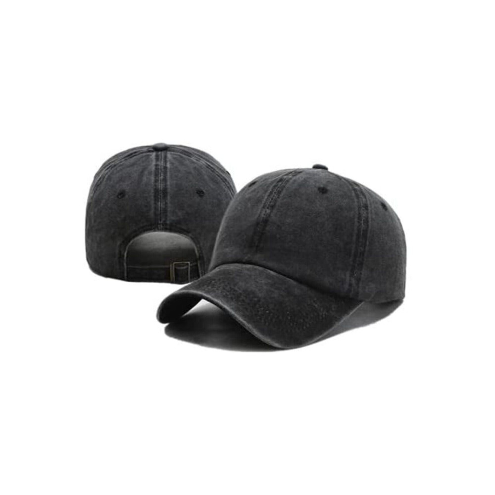 3D Düz Renk Antrasit Cap 2020 Yeni Trend Eskitme Unisex Şapka 1 Beden Şapka Fiyatı