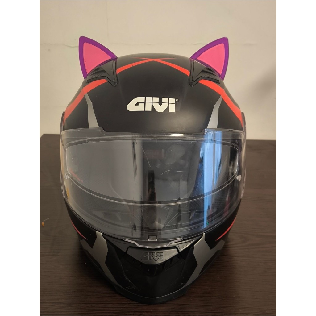 3D Fabrick Kedi Kulağı Çift Renk -Kask Süsü Diğer Fiyatı