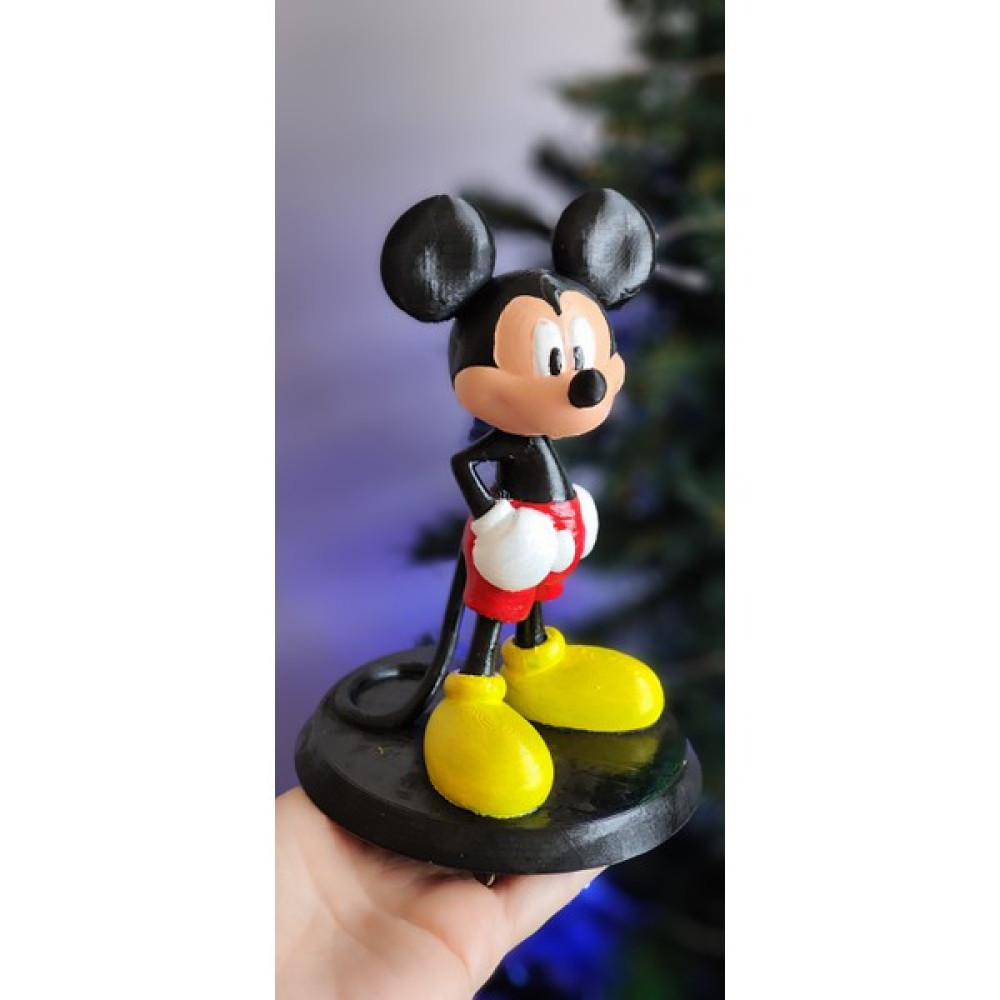 3D HAPPY Mickey Mouse Figürü 3D Masa Süsü 16CM Oyuncak Fiyatı