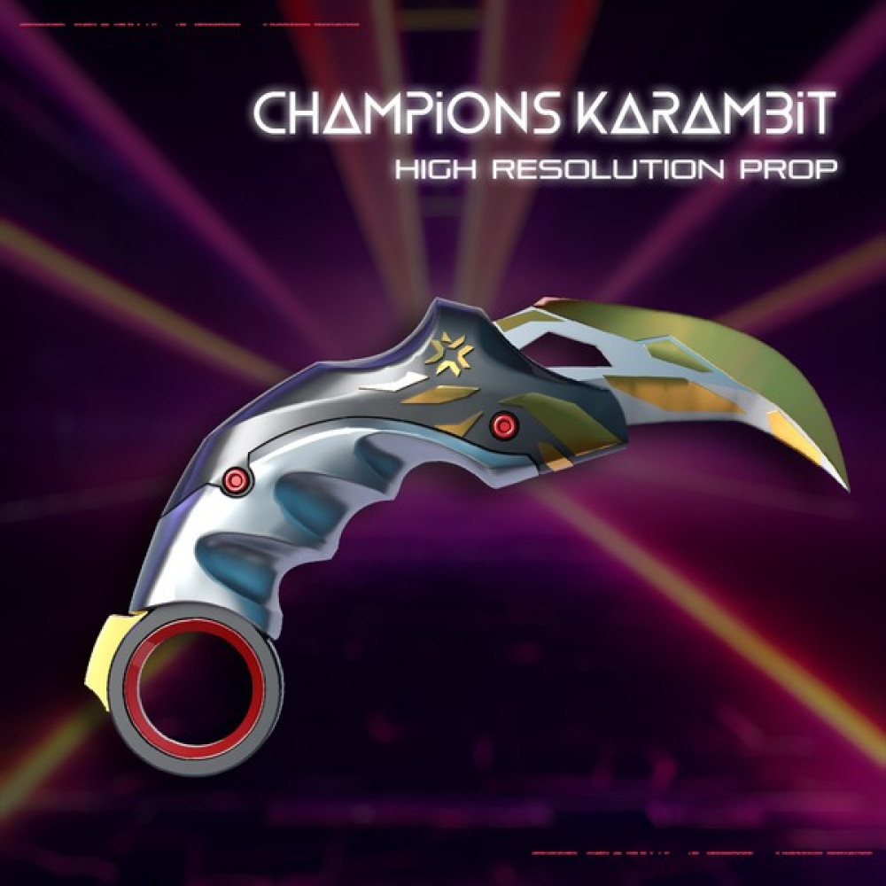 3D HAPPY Valorant Champions Karambite Oyuncak Fiyatı