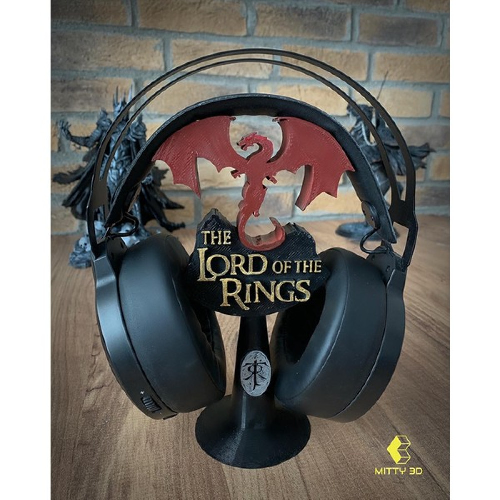 3D HAPPY Yüzüklerin Efendisi Masaüstü Kulaklık Standı - Lord Of The Rings - Siyah Kulaklık Aksesuarı Fiyatı