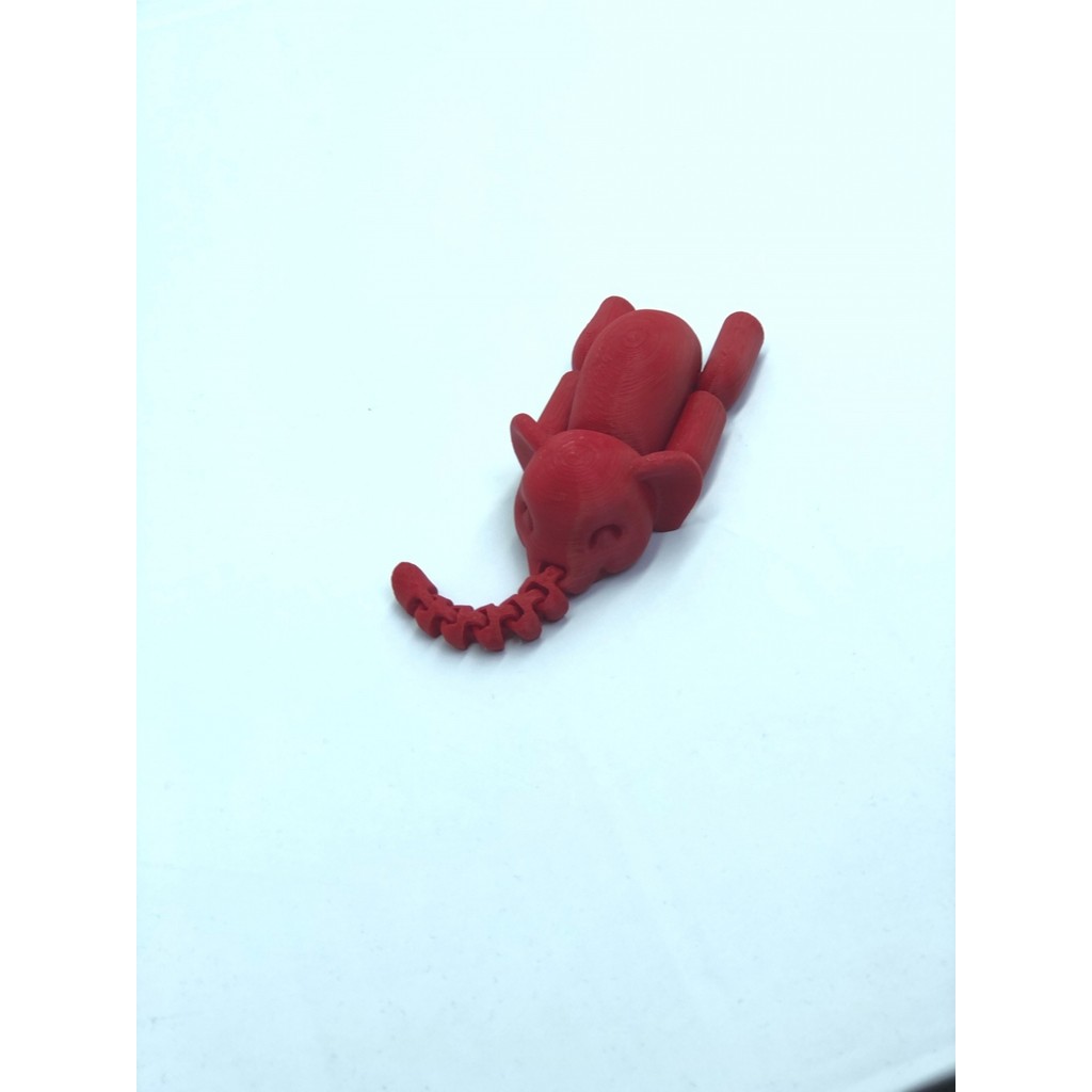 3D Hareketli Oyuncak Fil & Dekor - Kırmızı - Kırmızı-Kırmızı Anne Bebek Oyuncak Fiyatı