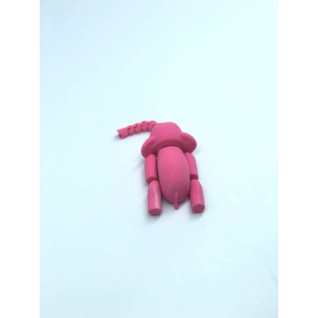 3D Hareketli Oyuncak Fil & Dekor - Pembe Anne Bebek Oyuncak Fiyatı