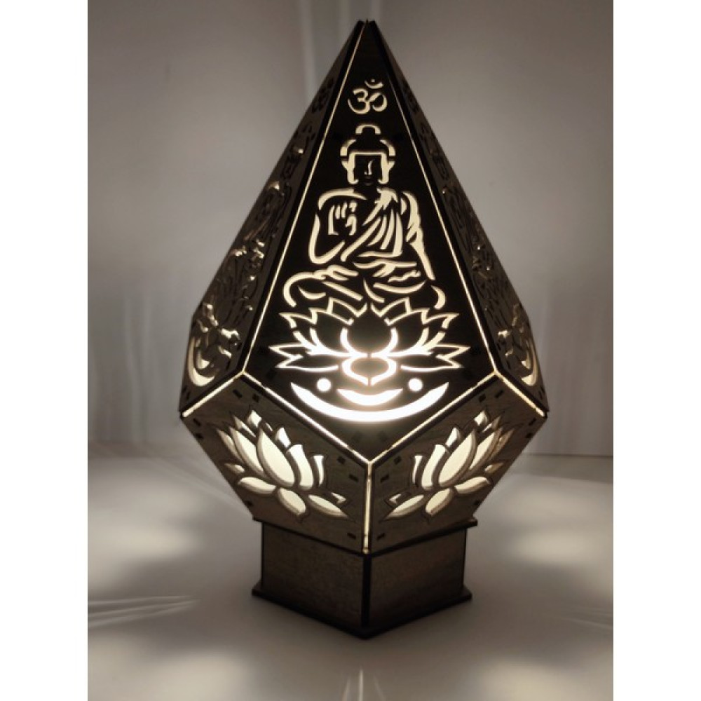 3D Masa Üstü "zen Işığı: Buda Lotus Lambası" Masa Lambası Fiyatı